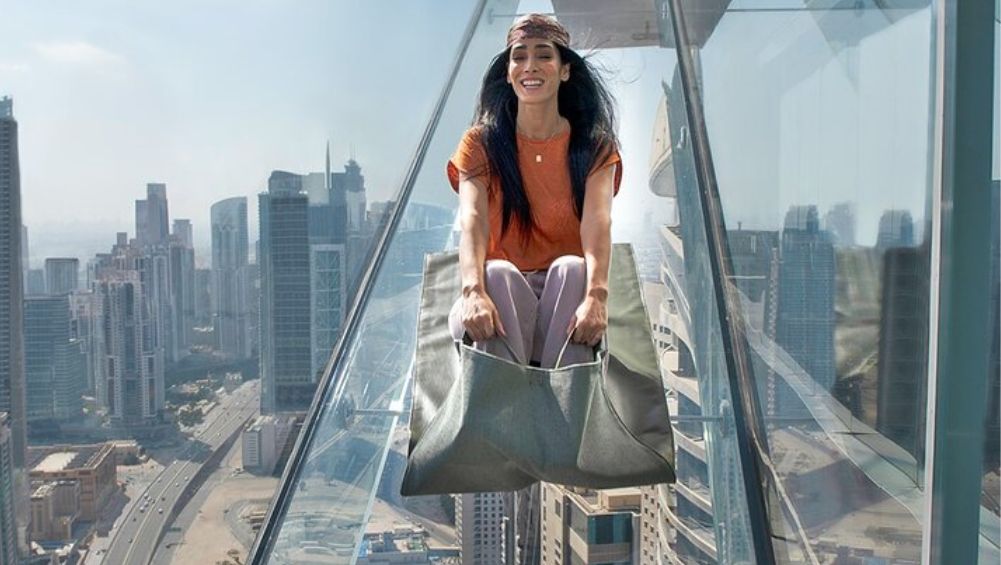 Sky Views Glass Slide Ticket